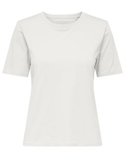 Only - ONLHappy T-Shirt - Cloud Dancer